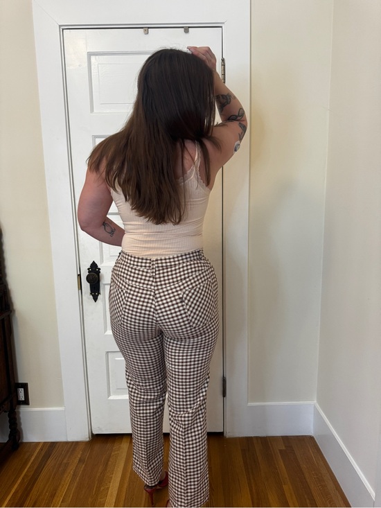 Levi's Pants - 60s Vintage Big E Levi’s Brown Gingham Pants